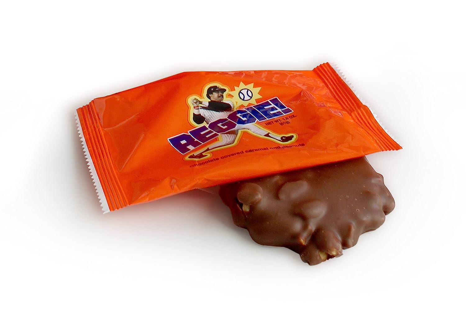 Chunks of Reggie! Bar folded into cookie dough