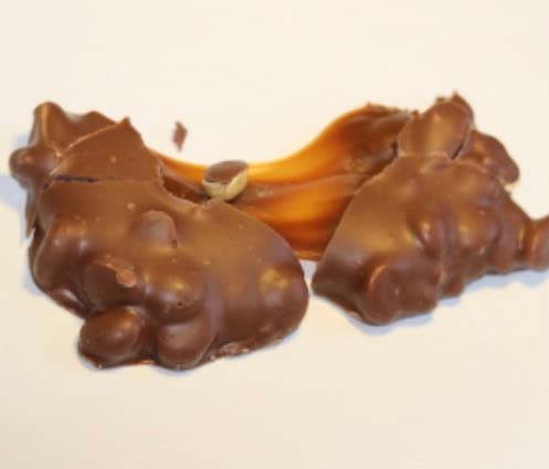 Chopped Reggie! Bar pieces ready to top a sundae